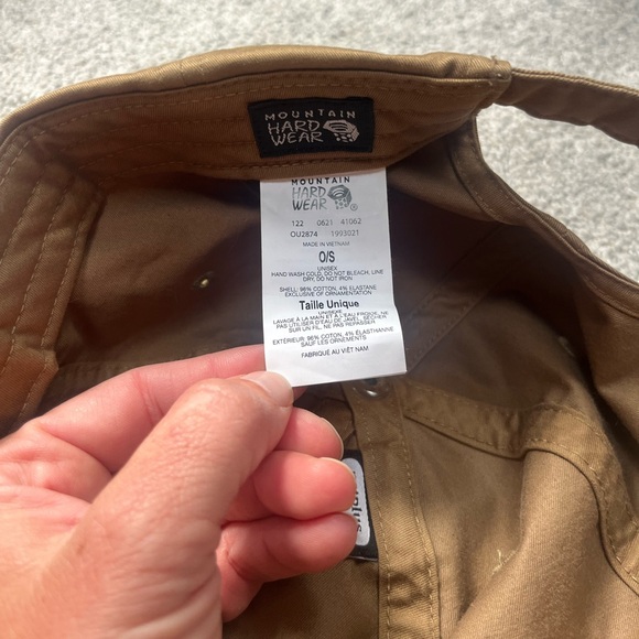 Mountain Hardwear Tan Logo Dad Hat - Picture 2 of 5